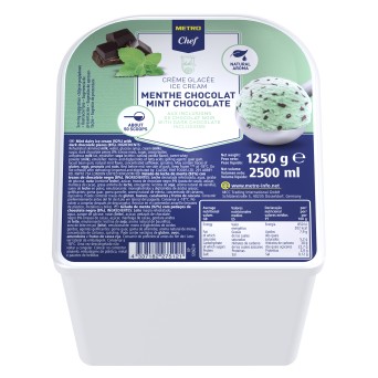 Gelado Menta Chocolate Congelado METRO Chef 2,5 l