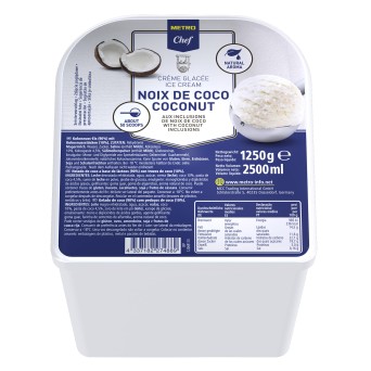 Gelado Coco Congelado METRO Chef 2,5 l