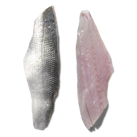 Filete Robalo c/ Pele 120/200 g Congelado Cx 6 kg