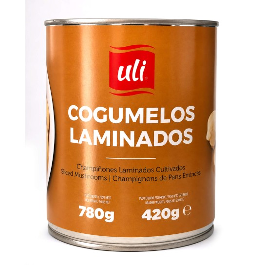 Cogumelos Cortados Uli Lata 12x780 g Cogumelos Cortados Uli Lata 12x780 g