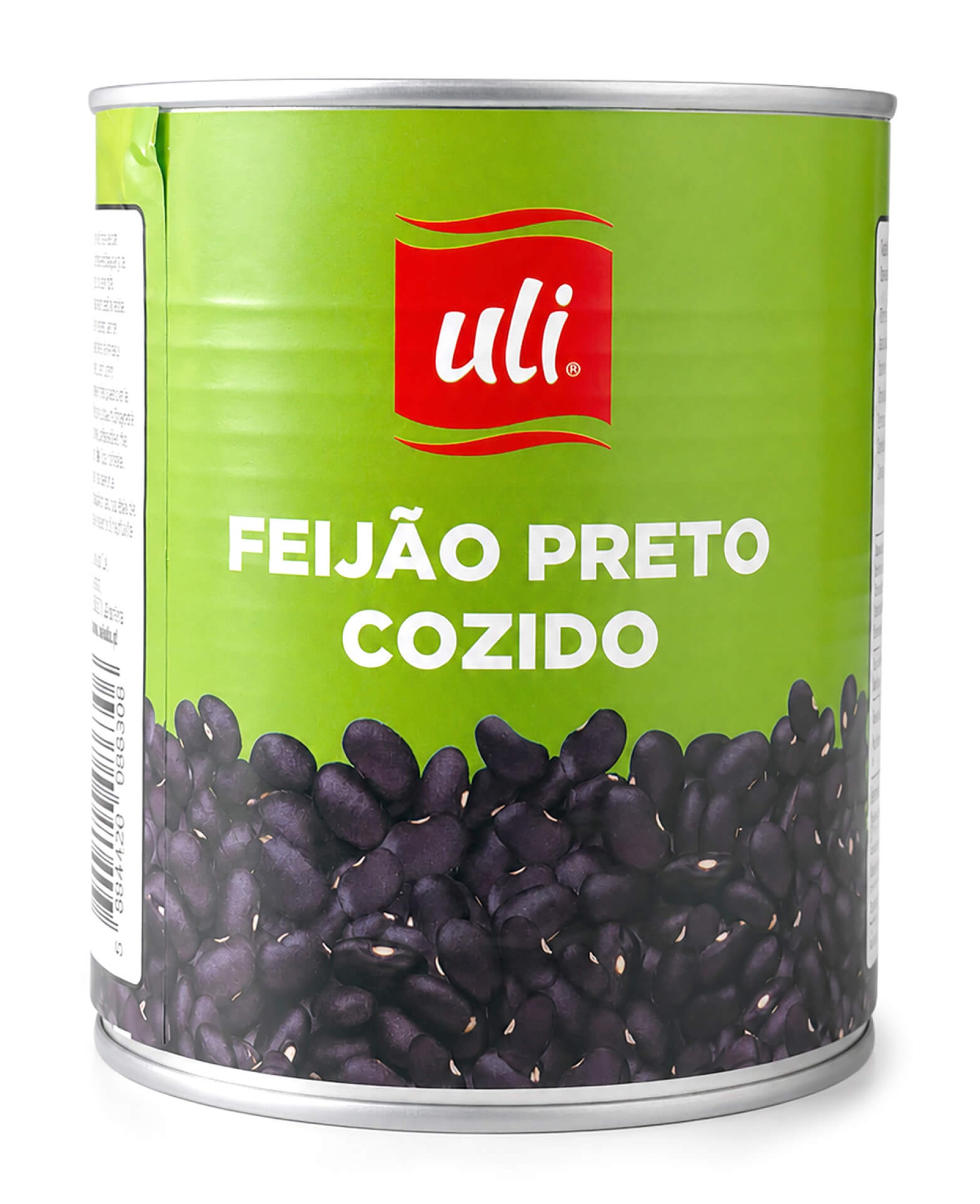 Feijão Preto Cozido Uli 6x2,5 kg Feijão Preto Cozido Uli 6x2,5 kg
