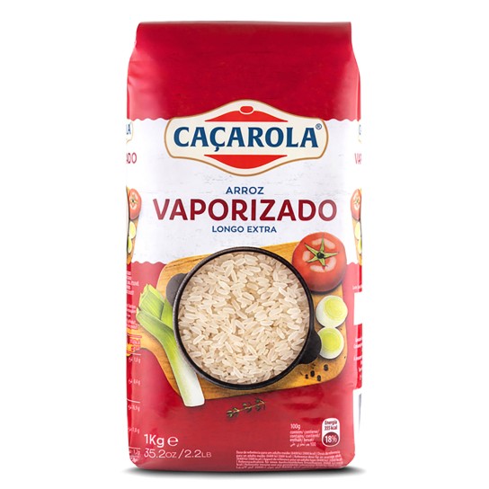 Arroz Vaporizado Cacarola 10x1 kg Arroz Vaporizado Cacarola 10x1 kg
