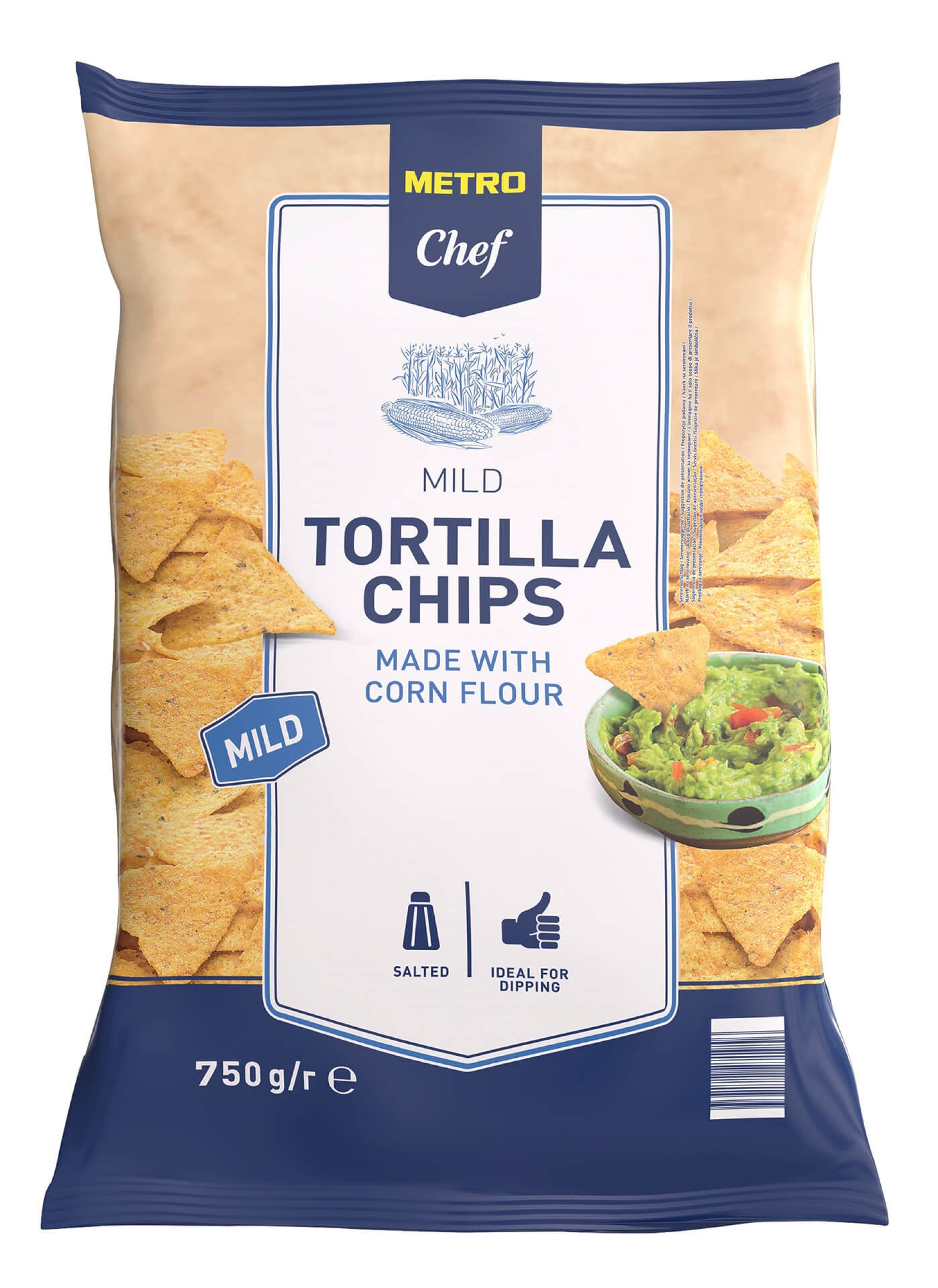 Nachos Chips Milho METRO Chef 10x750 g Nachos Chips Milho METRO Chef 10x750 g
