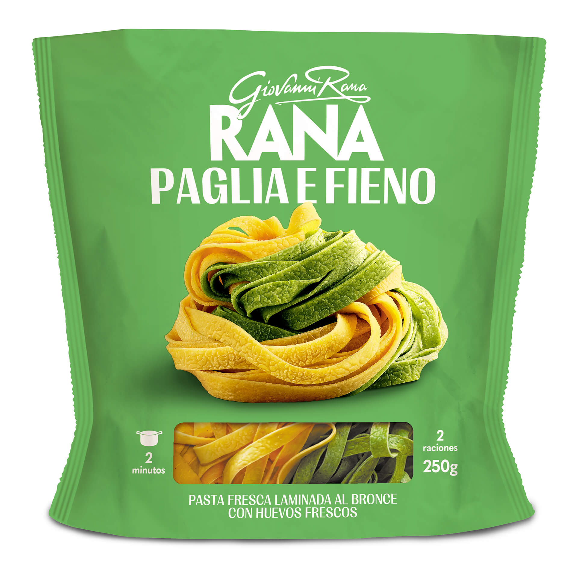Massa Tagliatelle Paglia Feno Fresca Rana 6x250 g Massa Tagliatelle Paglia Feno Fresca Rana 6x250 g