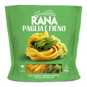 Massa Tagliatelle Paglia Feno Fresca Rana 6x250 g
