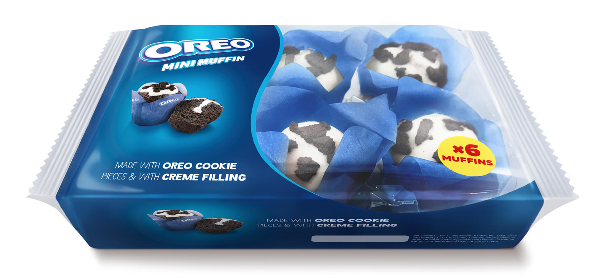 Mini Muffin Oreo Congelado 12x6x30 g Mini Muffin Oreo Congelado 12x6x30 g