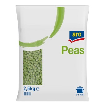Ervilhas Congeladas aro 4x2,5 kg