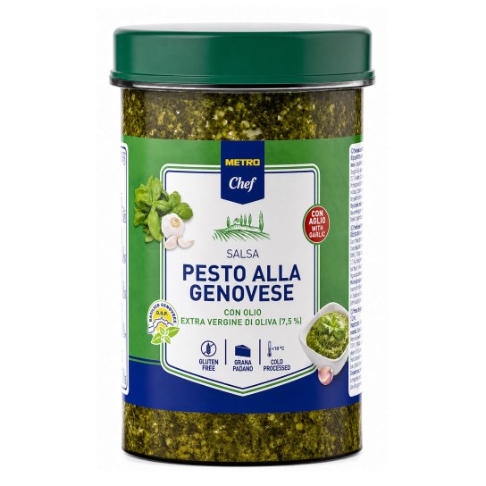 Molho Pesto c/ Alho METRO Chef 980 g