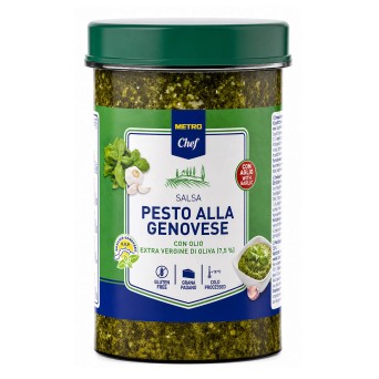Molho Pesto c/ Alho METRO Chef 980 g