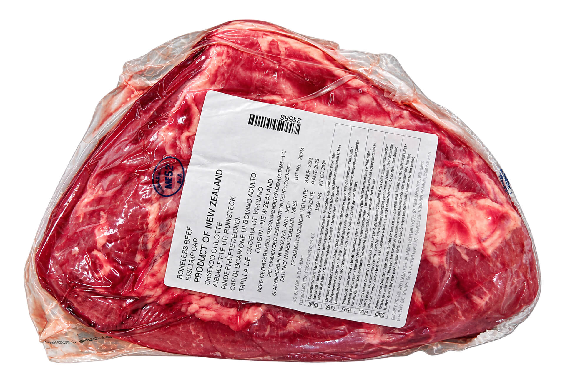 Novilho Picanha Fresca Nova Zelândia Vácuo Novilho Picanha Fresca Nova Zelândia Vácuo