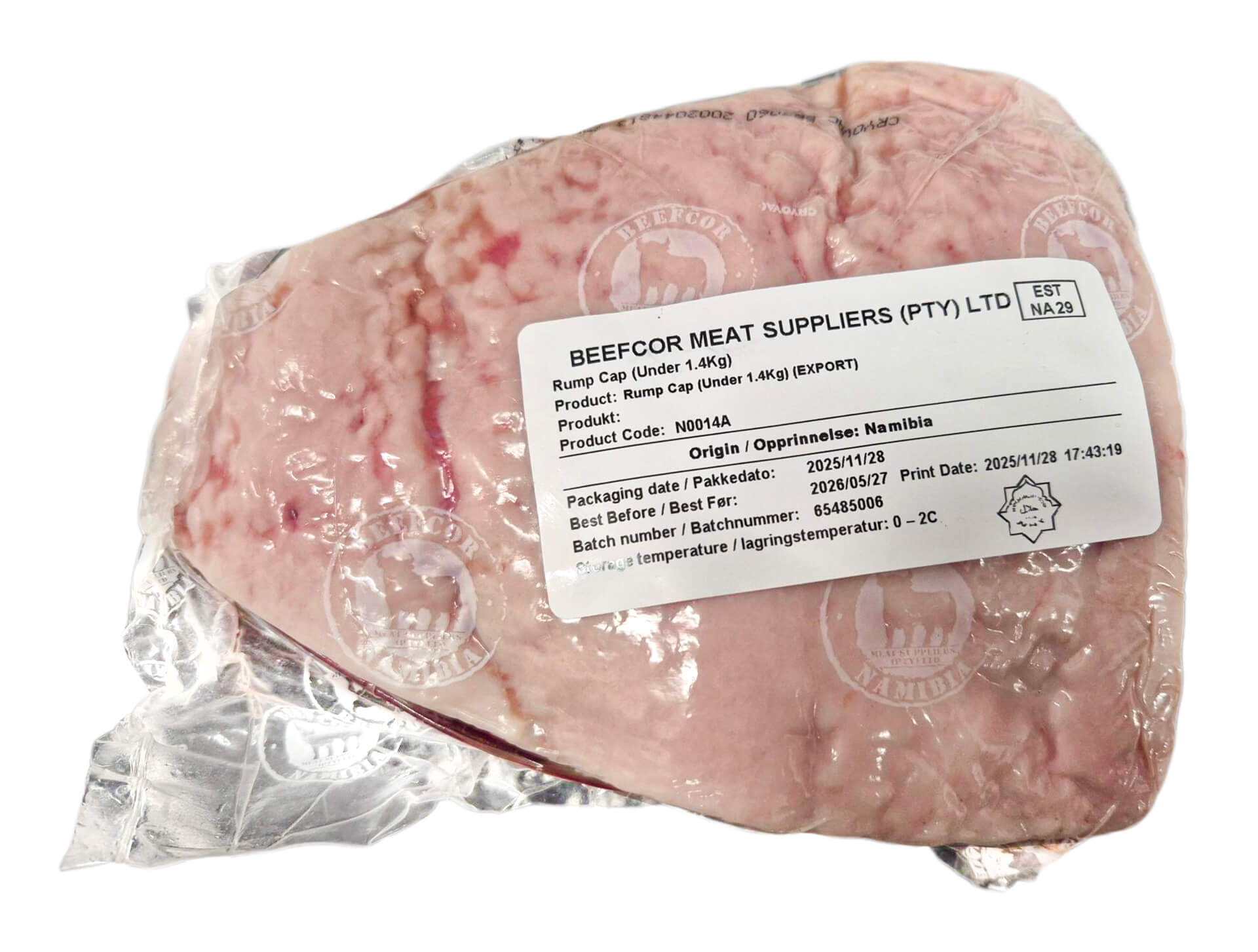 Bovino Picanha Fresca Namíbia Vácuo Bovino Picanha Fresca Namíbia Vácuo