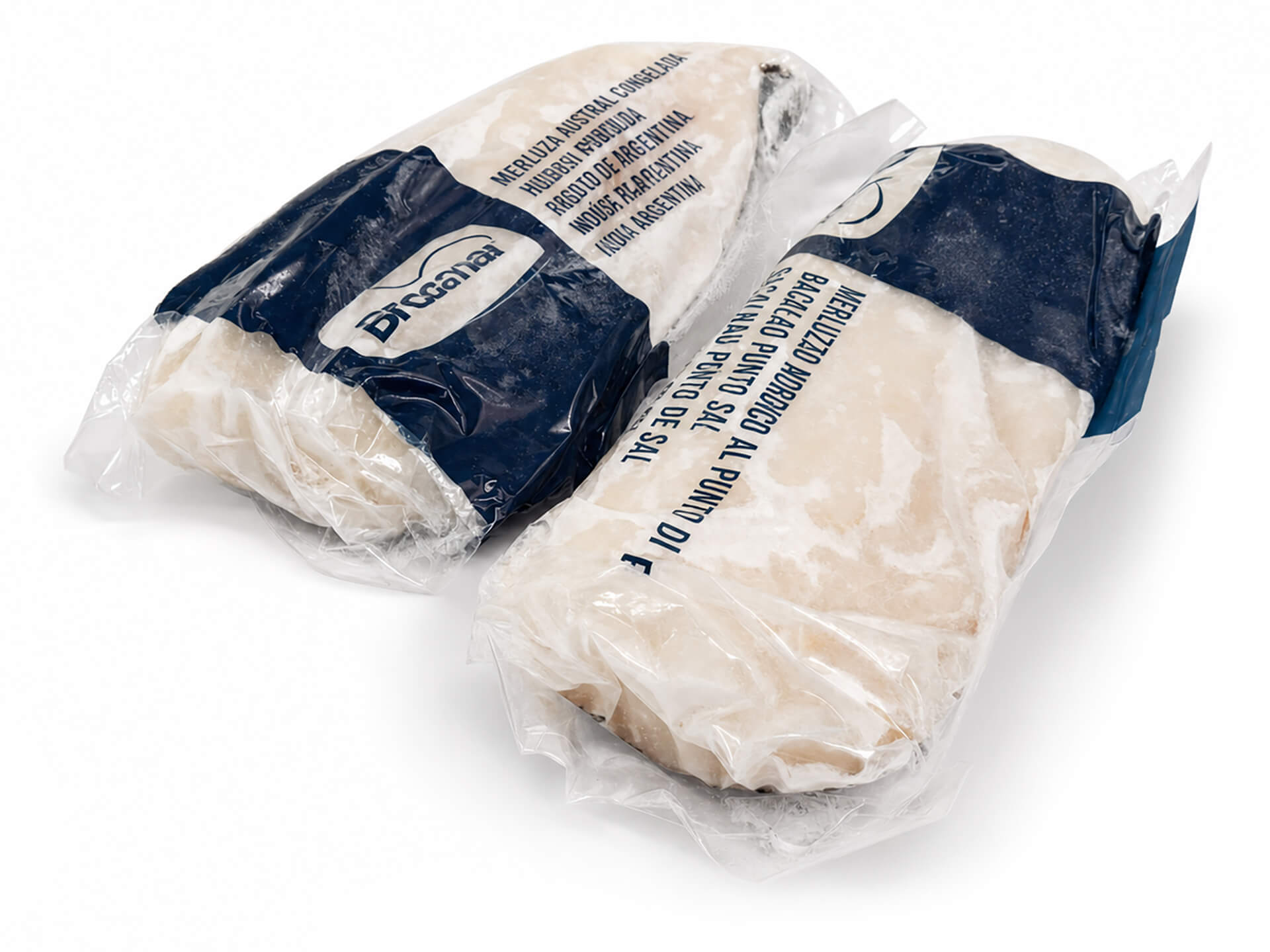 Bacalhau Lombos c/ Pele +300 g Congelado Brasmar Cx 6 kg