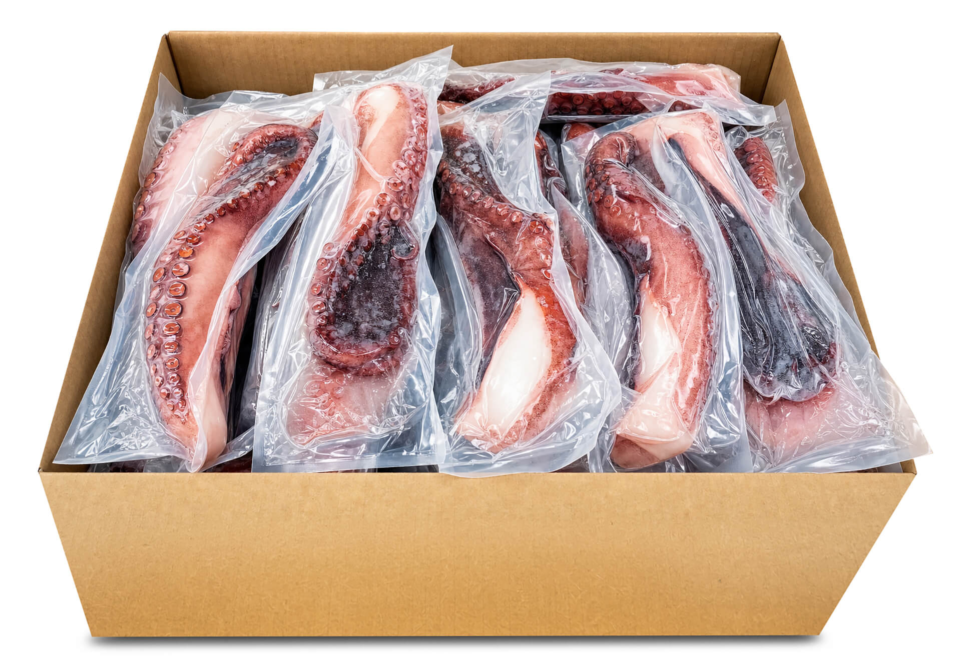 Polvo Cozido Tentáculos 140/180 g Congelado 4 kg Polvo Cozido Tentáculos 140/180 g Congelado 4 kg