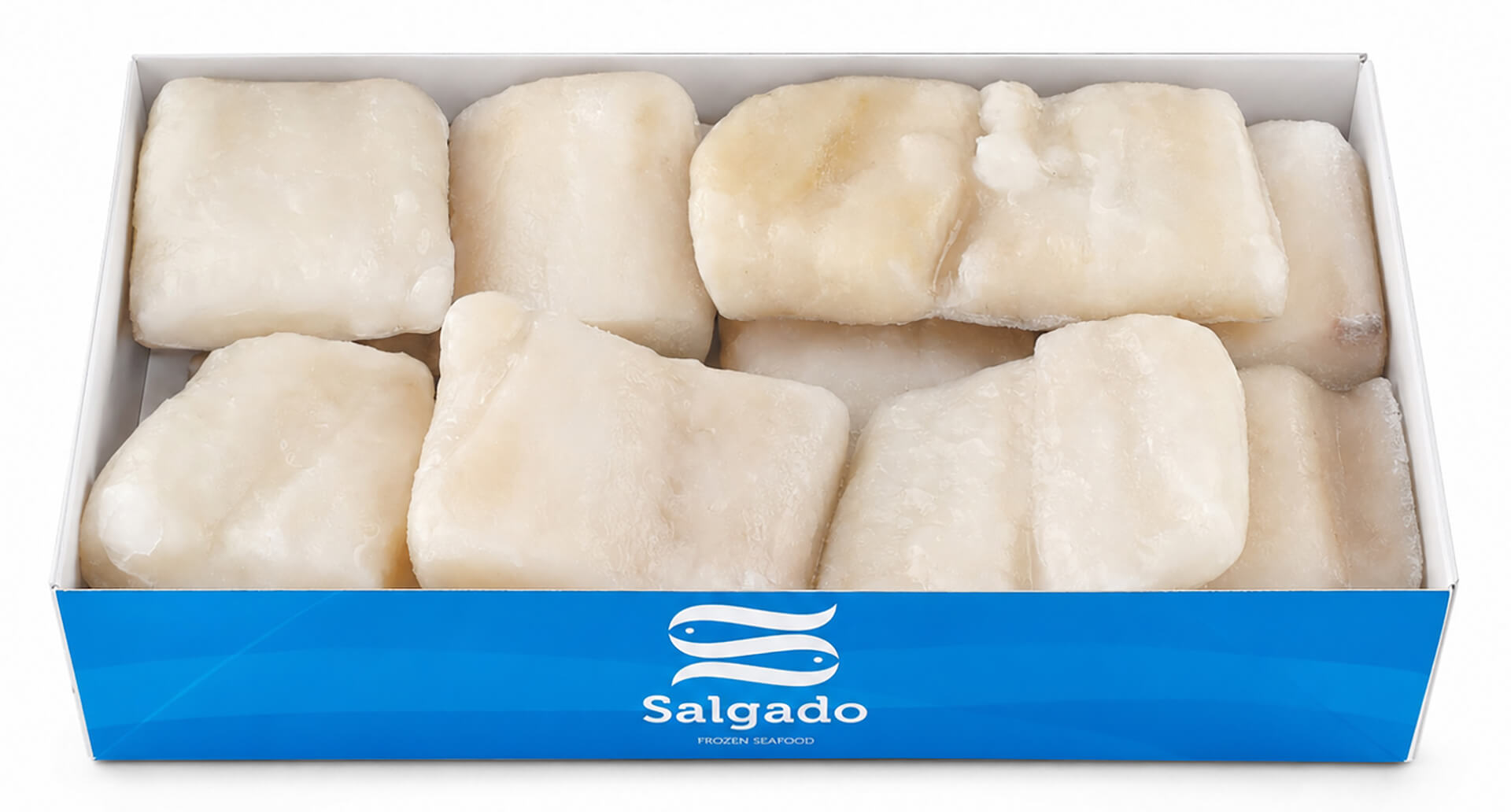 Bacalhau Lombo Congelado Salgado 3 kg Bacalhau Lombo Congelado Salgado 3 kg