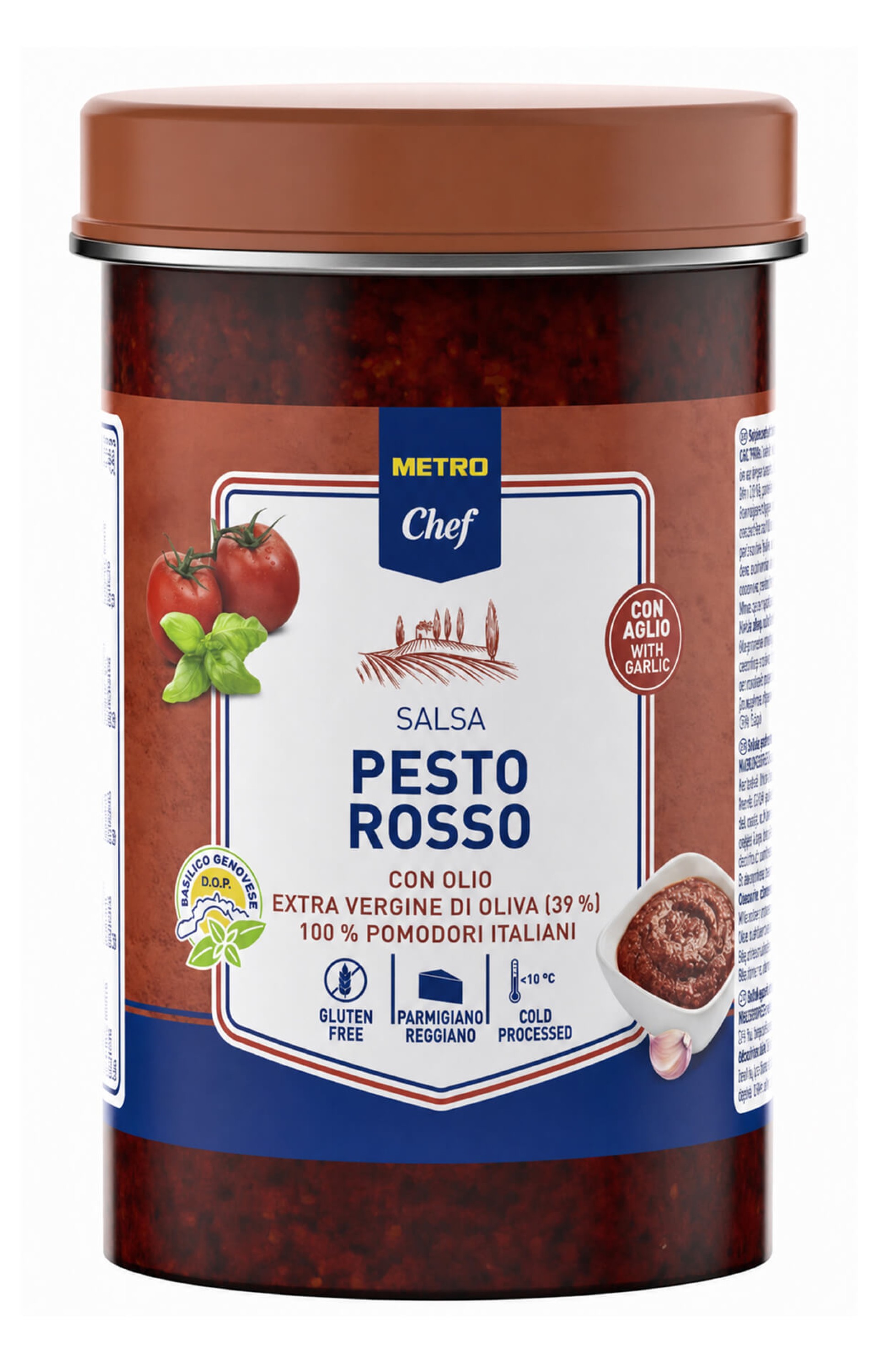 Molho Pesto Rosso METRO Chef 980 g