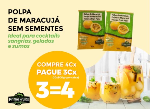 Polpa Maracuj� (3=4) - PrimeFruits01.10 a 31.12.2026