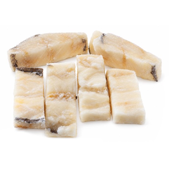 Bacalhau Demolhado Lombo 250/300 g Congelado Constantinos Cx 10 kg Bacalhau Demolhado Lombo 250/300 g Congelado Constantinos Cx 10 kg