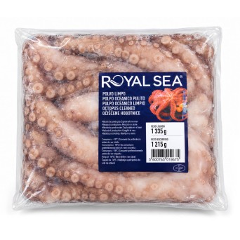 Polvo 1000/2000 g Congelado Royalsea Cx +/- 15 kg